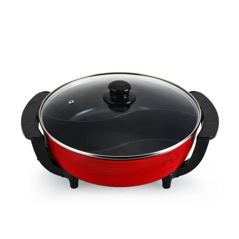 

Multifunctional smokeless independent hot pot non-stick electric hot pot household kitchen utensils cooking electric pot