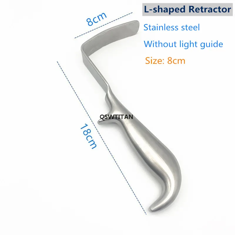 Imagem -04 - Retrator de Peito l Forma sem Luz Guia Gancho Médico Cosméticos Instrumentos de Cirurgia Plástica Peças