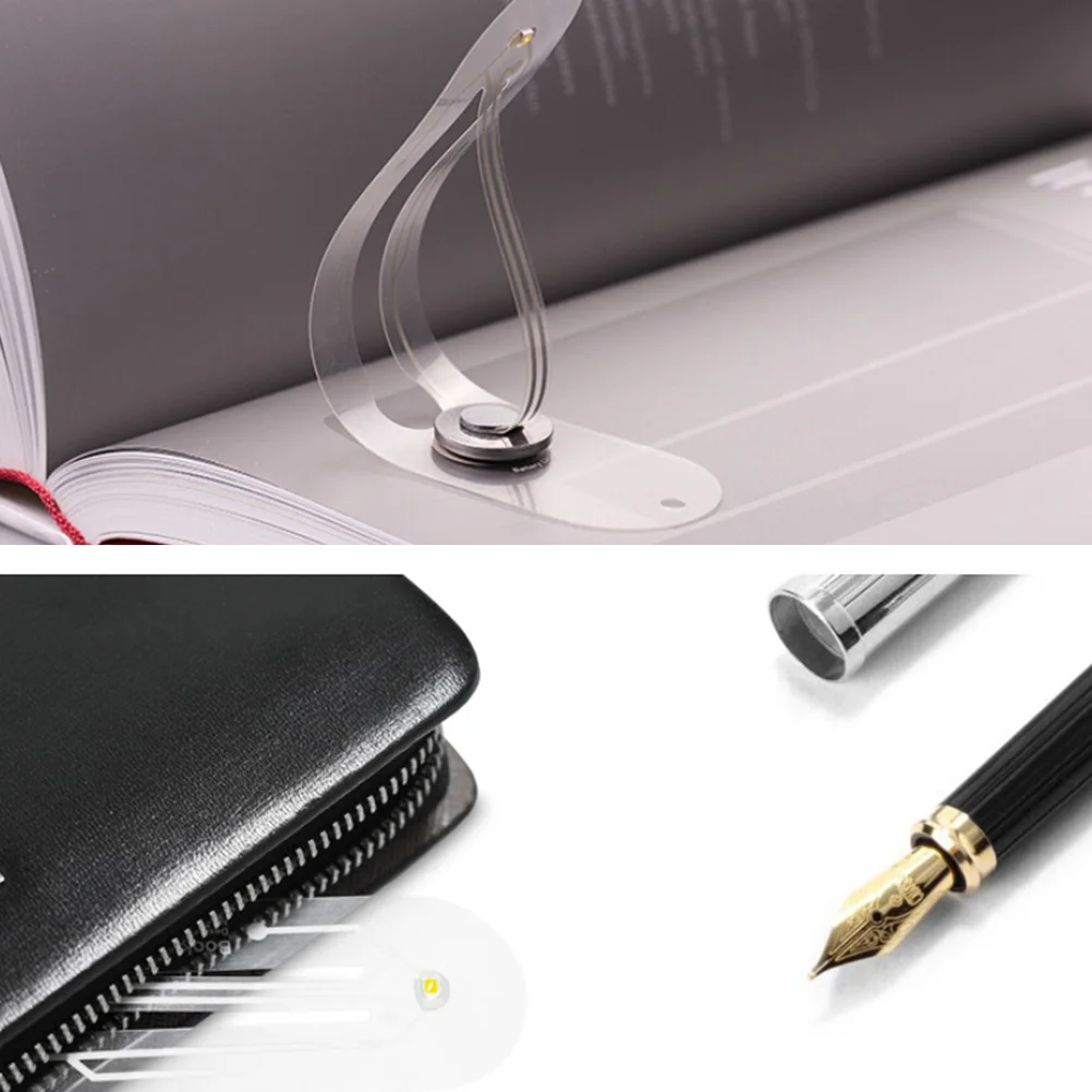 2Pcs LED Bookmark Light Thin Portable Night Lamp for Reading Eye Protection Book Light Warm Atmosphere Indoor Lighting