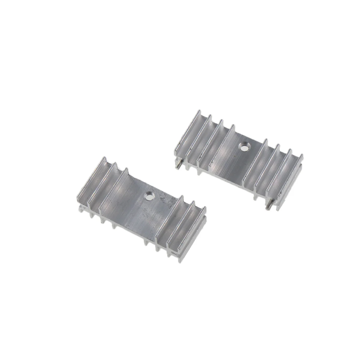 20pcs Heatsink 36*11*20/22/25/30/35/40MM 2pin 2 needle mm Heat Sink Radiator Cooling Fin Cooler Radiator Aluminum 36x11x16