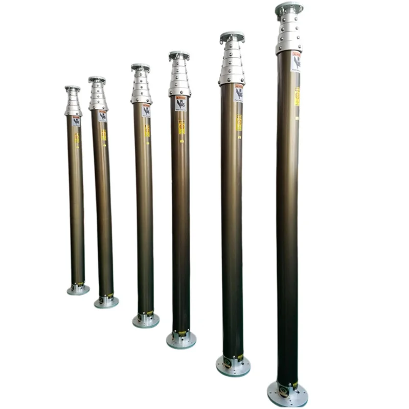 3M Pneumatic Vehicle Mast Telescopic-20kg Aerodynamic Antenna Light CCTV