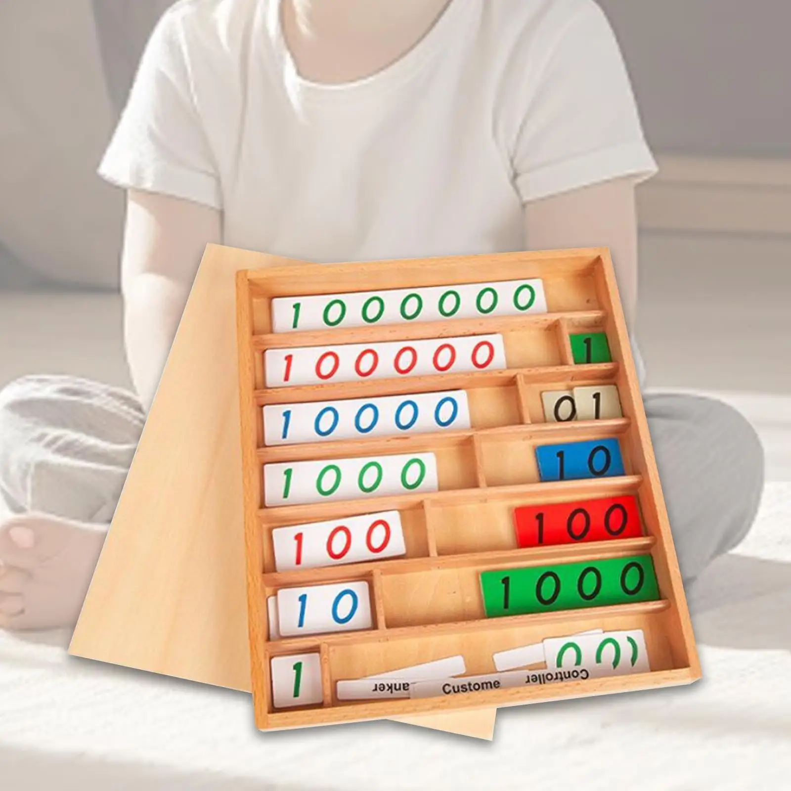 Decimal Bank Game,Math Manipulatives,Mathematics Teaching Materials,Preschool