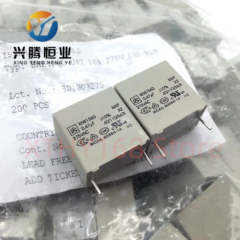 Mkp 0.47uf 474 470nf 275v 305v Thin Film Capacitor Knb1560