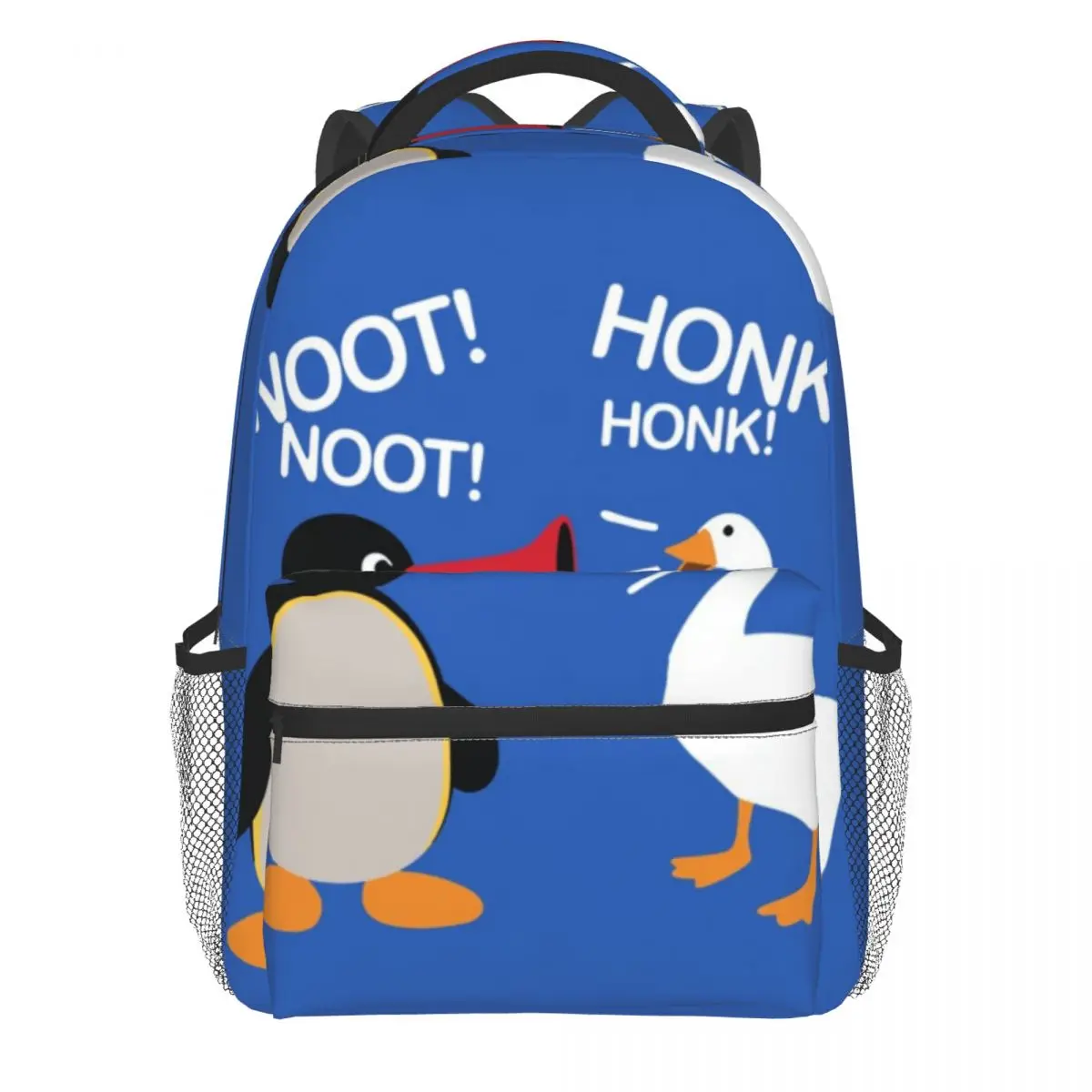 

Noot Noot Honk Honk Backpack Boy Gril noot rabby pingu meme funny stop motion Breathable Backpacks Bags Travel Designer Rucksack