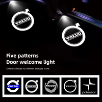 2Pcs LED For VOLVO LOGO XC90 S90 V90 S60 XC40 XC60 AWD T5 T6 V60 Polestar Car Door Welcome Light Logo Projector Accessories