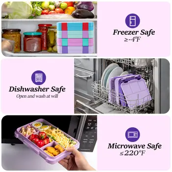 10 best sales Set di scatole per il pranzo bento - №6