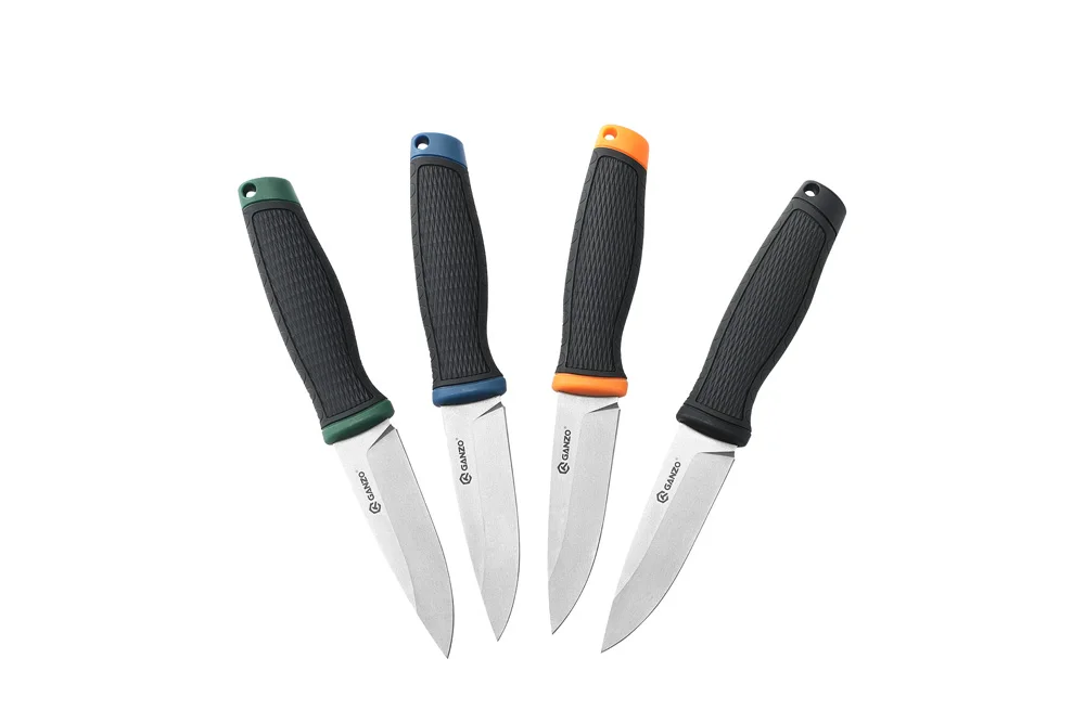 FBKNIFE GANZO G806 G806BW Firebird 8cr14mov Blade PP&TPR Handle Fixed Blade with Sheath Scabbard Outdoor Camping Knife EDC Tool - view 2