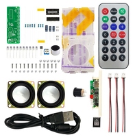 DIY Bluetooth Speaker Electronic Kit Music Spectrum MP3 Amplifier Welding Assembly Two-Channel 1Set