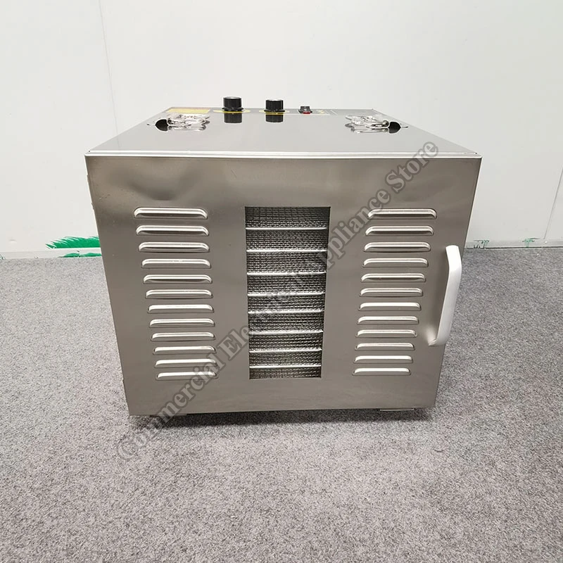 

Food Dry Machine 10-Layer Fruit Baking Fruit Dehydrator Drying Oven Stainless Steel Pet Food Meat Beef Jerky Herbs Dehydrator