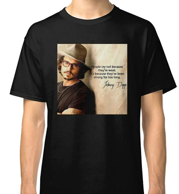 all size,, Depp t shirt,, new,, unisex shirt,, thanks father day Cotton Luxury brand vintage oversized