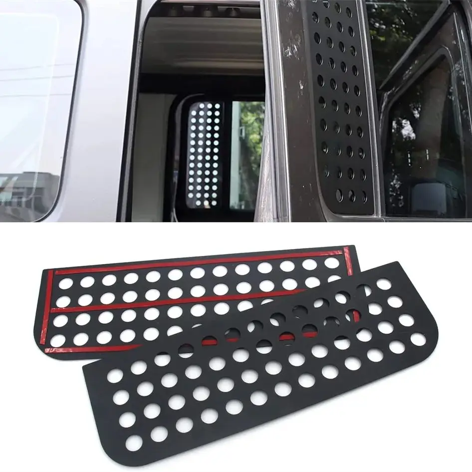 

Накладка на стеклянную полоску заднего двери автомобиля из алюминиевого сплава для Jeep Wrangler JK 2007-2017/JL 2018-2023