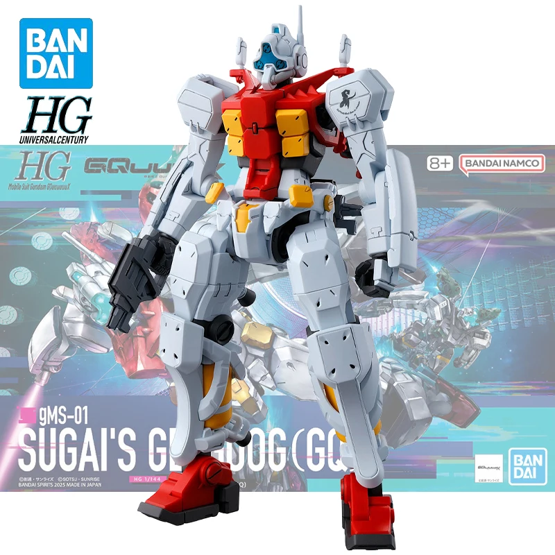 

Original Bandai HG Mobile suit Gundam GQuuuuuuX gMS-01 Gelgoog Assembly Action Figure Collectible Model Ornament Gift for Kids
