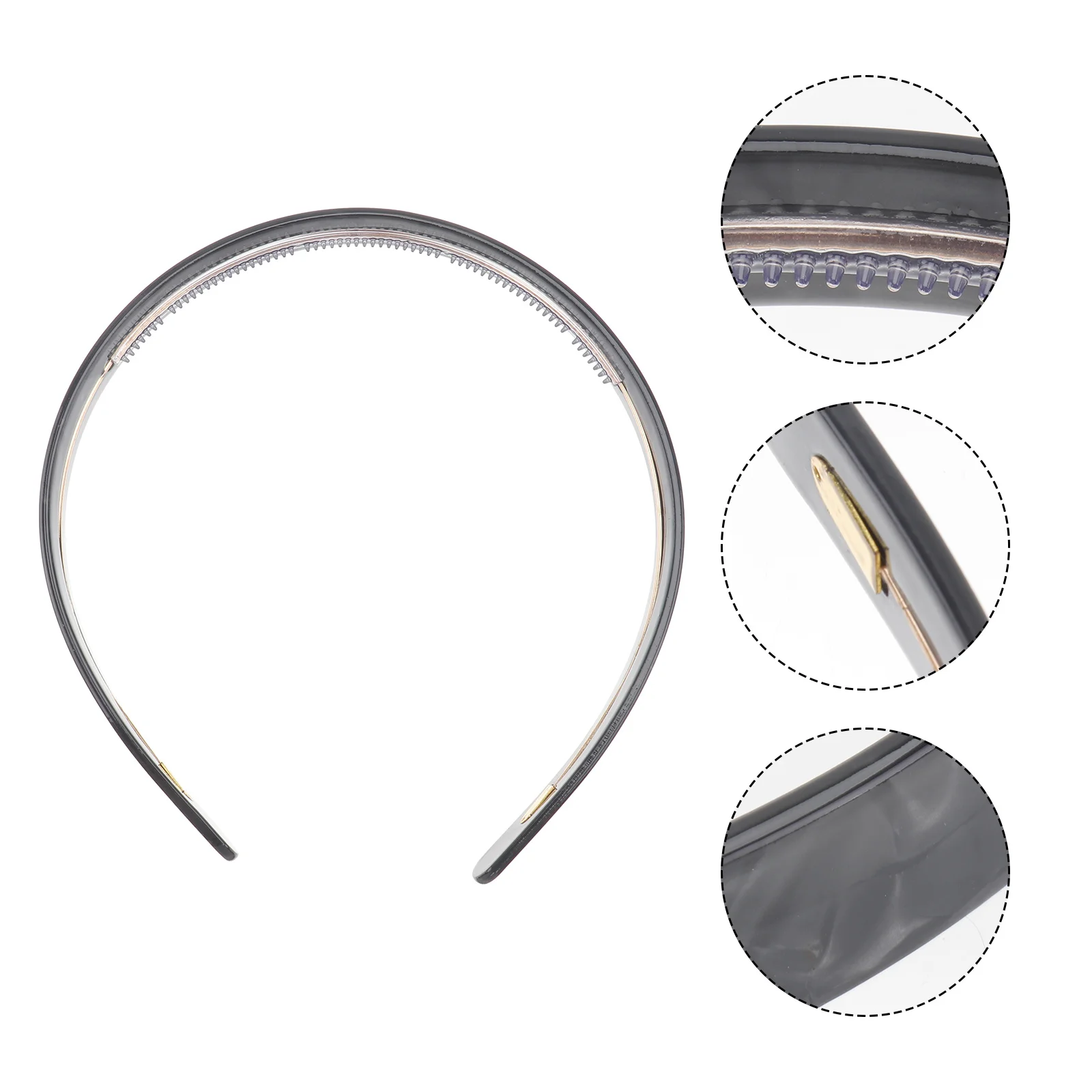 

1pc Hairband Non-Slip Headwear For Women Shower Hair Accessory Fashion Headdress Decorative Hairband For Party Travel Daily