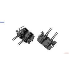 Yao's Studio LY210A 1/120 1/144 1/200 1/350 1/700 3D Printed Resin Detail Up Bofors AA Gun Quad Without Shield Type A