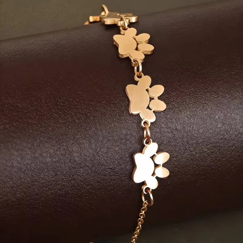 Personalized Pet Engraving Name Bracelet Stainless Steel Customfor Women Wedding Bangle Jewelry Handmade Logo Wrist Chain