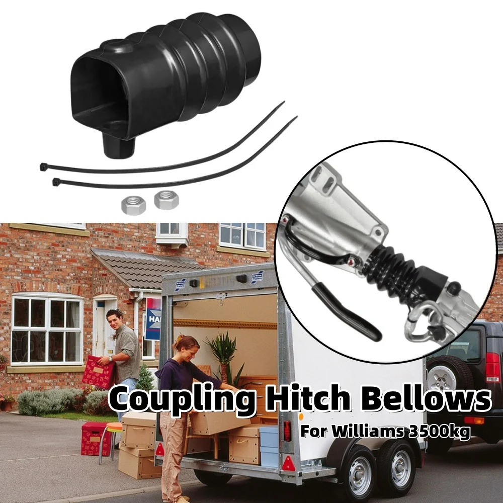 Rubber Coupling Hitch Bellows Boot P00873 For Knott Avonride KFG35 Ifor Williams 3500Kg Overrun Brake Trailer Towing Coupling
