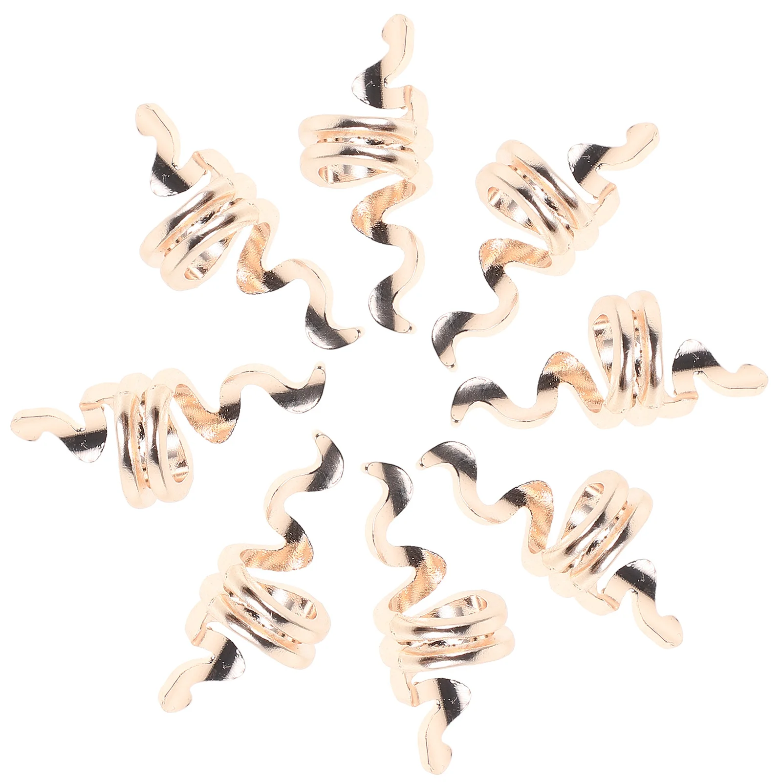 

10 Pcs Braid Charms Cute Hair Accessories Braids Beads Clips Dreadlocks for Decoration Black Dreads Jewelry