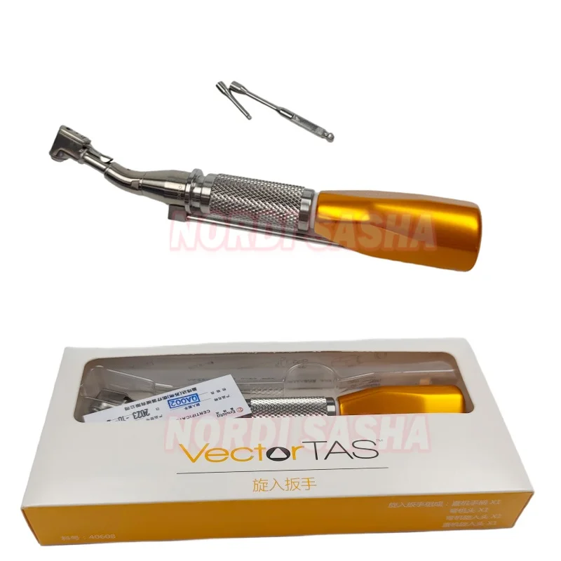 

1 комплект, стоматологический векторный ключ TAS, модель 601-0007, набор инструментов для ортодонтической временной якорной системы для имплантатов