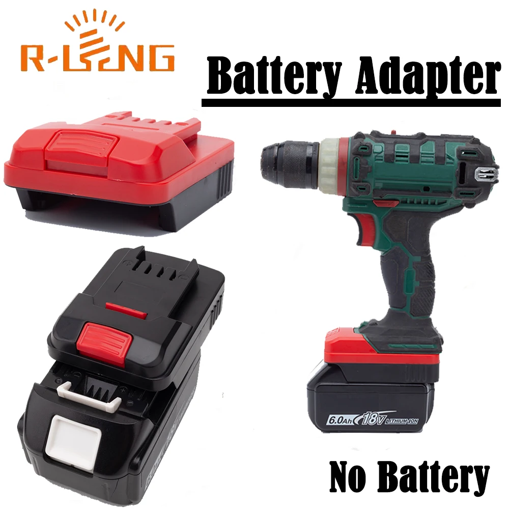Adaptador de herramienta eléctrica, convertidor de batería para Makita a Lidl Parkside X20V, accesorios de herramientas eléctricas de batería de iones de litio