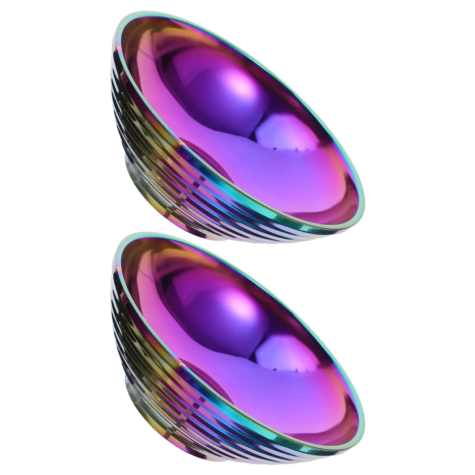 Juego de 2 Tazones de Ramen de Acero Inoxidable Estilo Japonés, Resistentes, Superficie Lisa, Fáciles de Limpiar, para Sopa de Fideos, Arroz, para Cocina y Comedor