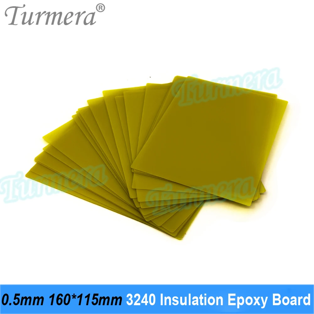 Turmera 3240 Insulation Epoxy Plate 0.5mm Thickness 160*115mm for EVE LF100MA LF100MA 3.2V 100Ah Lifepo4 Batteries Pack Diy Use