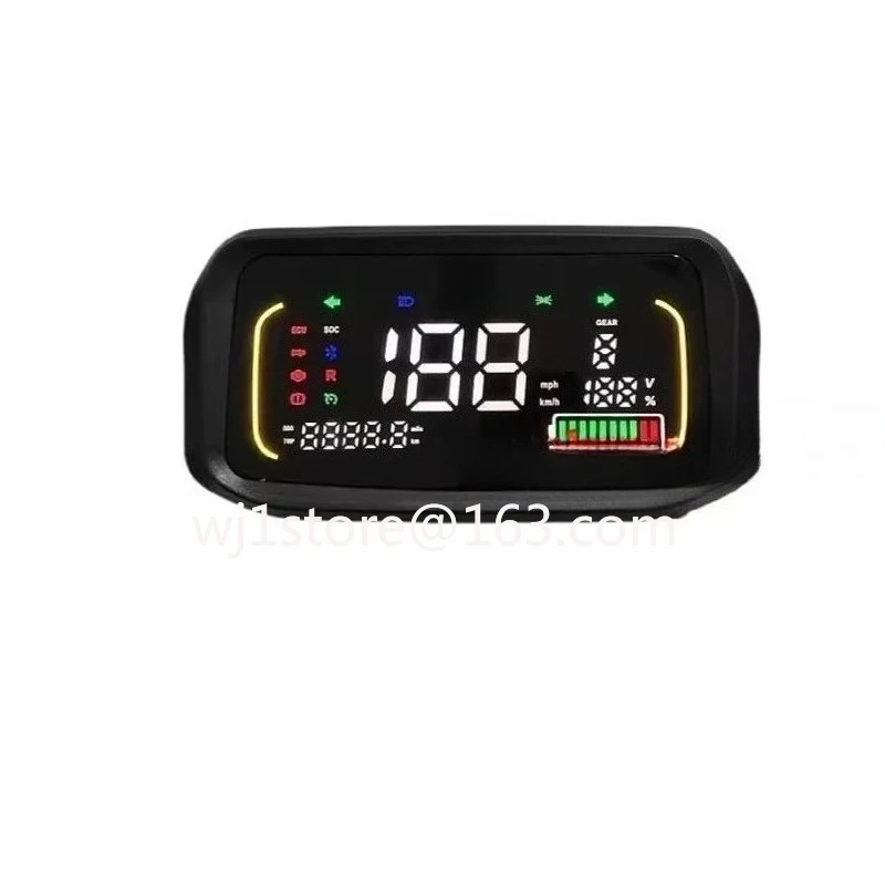 Modified third-generation electric vehicle instrument real-time voltage display first-line phase speed