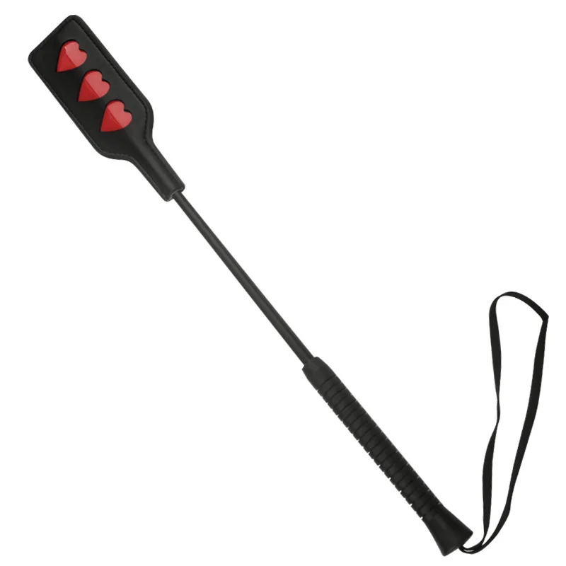 

45CM PU Leather Riding Paddles,,Horse Whip Spanking Flogger Horse Riding for Horse Training Crop Equestrian ﻿