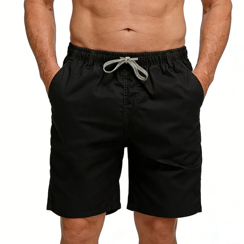 

Мужские летние шорты из 100% хлопка, легкие, дышащие, повседневные, карго, модные, с эластичным шнурком, для активного отдыха и походов
