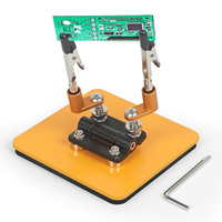 NEWACALOX Helping Hands Third Hand Soldering Tool PCB Holder with Magnetic Flexible Arms for Soldering Electronic Repairing