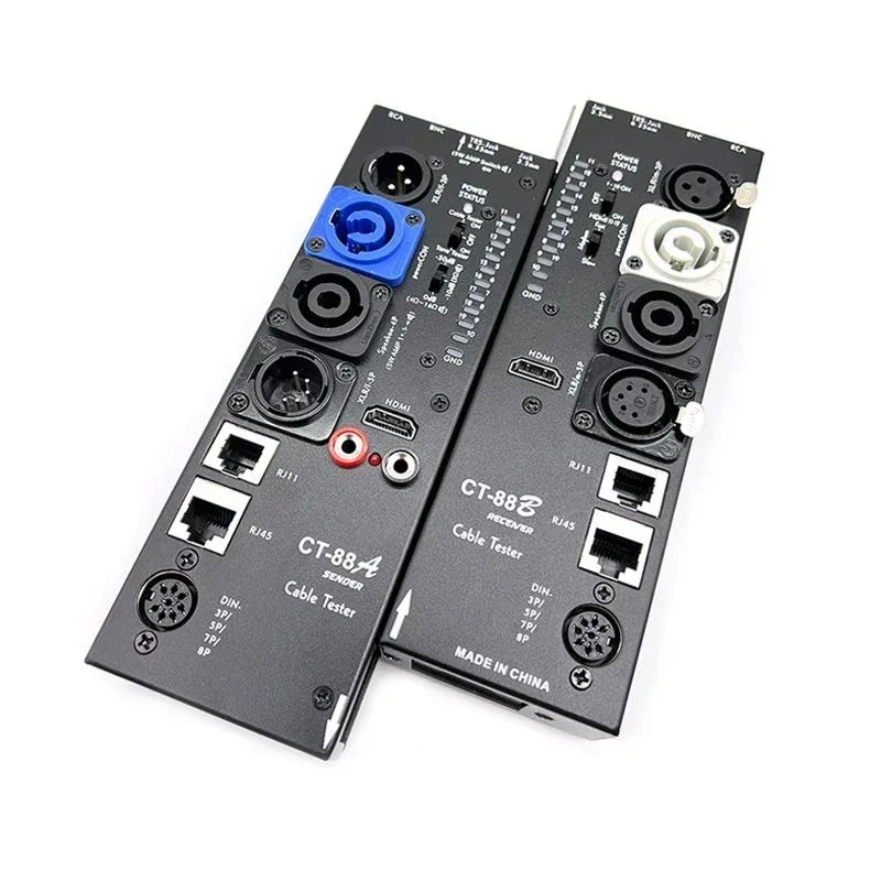 CT-88 Separate Multi-Function  Xlr Signal Line Meter Hdm Automatic Audio Side Line Meter