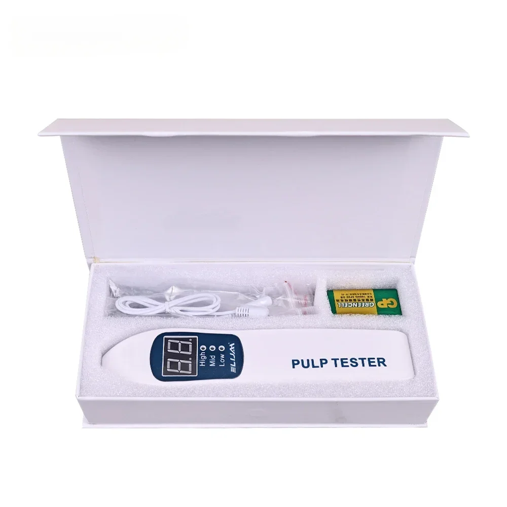 Testador de polpa endodontia dental C-PULSE dental testador de estado de nervo dental instrumentos de canal radicular câmara intraoral testador de vitalidade