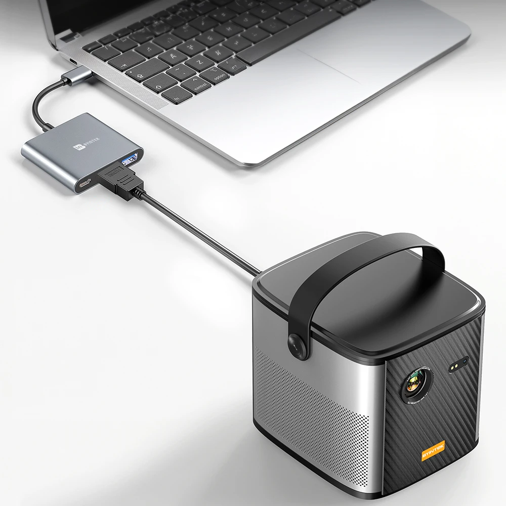 VEVSHAO USB アダプター Type-c から 4K HDMI-コンピューティング ドッキング ステーション サポート MST Macbook HP マルチポート USB-C ハブ用