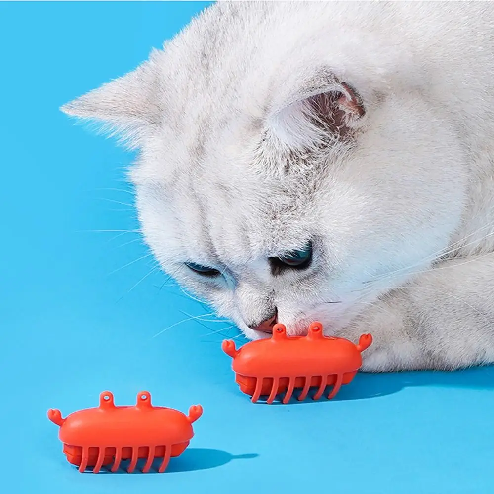 Obstacle Avoidance Sensor Crawling Crab Cat Toys Keep Them Busy Wear-resistant Escaping Crab Dog Toy Washable Safe