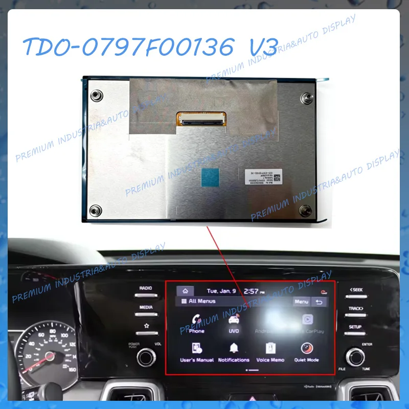 

LCD Screen for TDO-0797F00136-V3 TD0-0797F00136-V3 TD0-0797F00136-V2 TD0-0797F00136-V6 LMB5F00136-V3BL-A LMB5F00136-V3BL Display