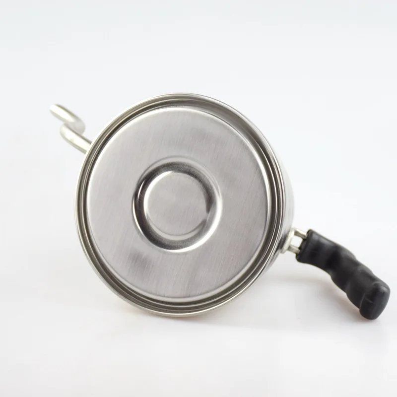 Stainless Steel Hand Drip Coffee Maker Long Spout Fine Mouth Coffee Drip Pot, 1.0L/1.2L