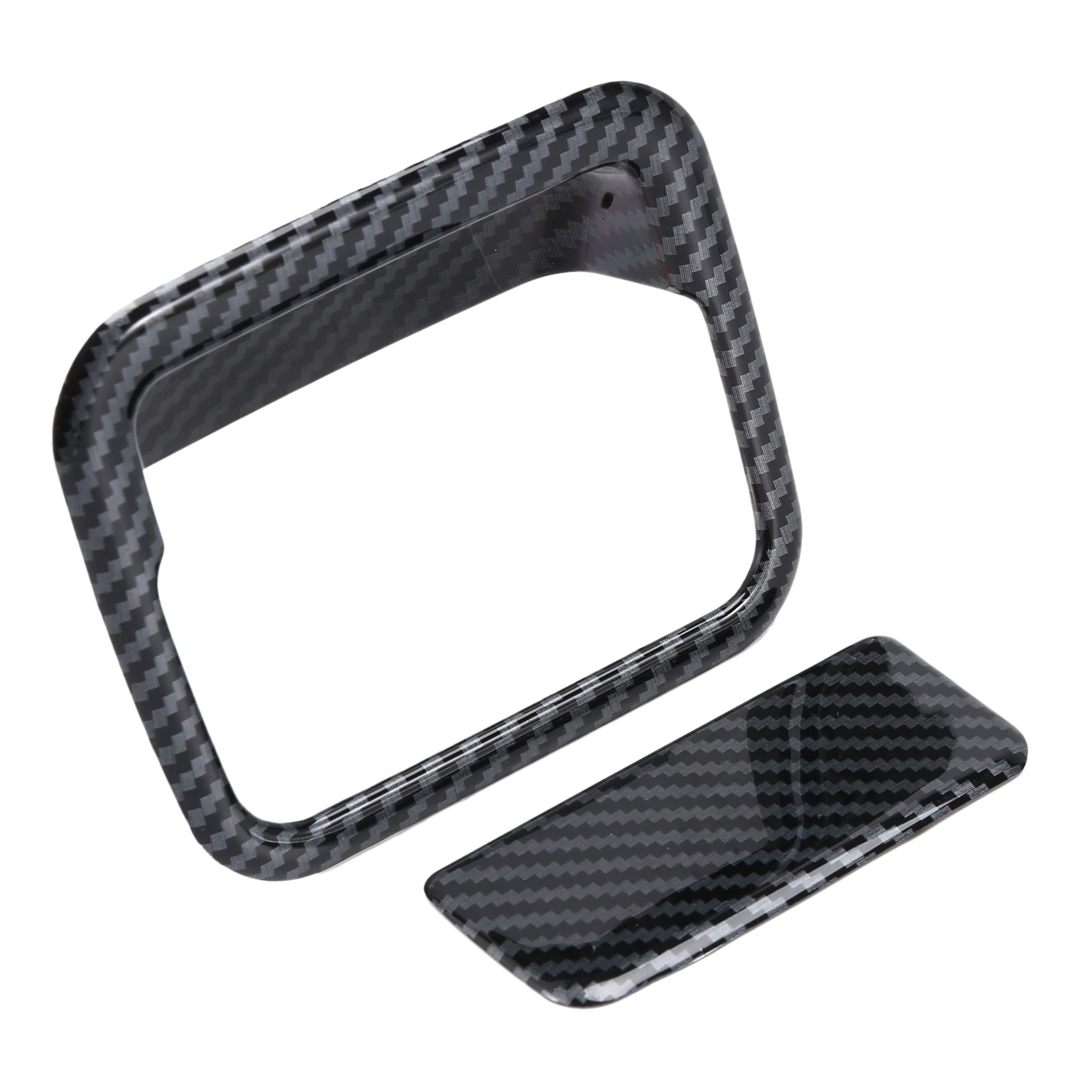 Carbon Fiber Car Glove Box Handle Door Bowl Cover Sticker Decoration for Honda Odyssey 2022