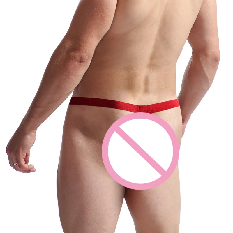 Men's Sexy Thongs And G Strings Underwear Christmas Deer Velvet Thong  Panties Lingerie Low Waist Sissy Jock Strap T-Back