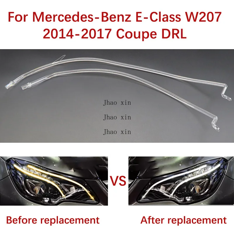 

Для Mercedes-Benz E-Class W207 белый свет ангельский глаз балластный модуль передняя фара 2014-2017 купе автомобильная фара DRL направляющая трубка