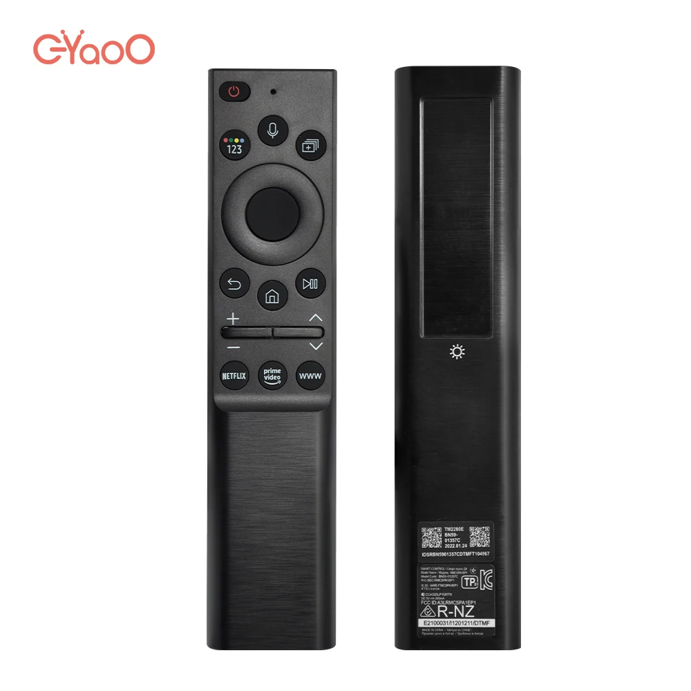 BN59-01357C Samsung TV Replacement Voice Remote Solar Battery Remote  Suitable for QA80A QN85A QN90A QN700A QN800A QN900A SERIES