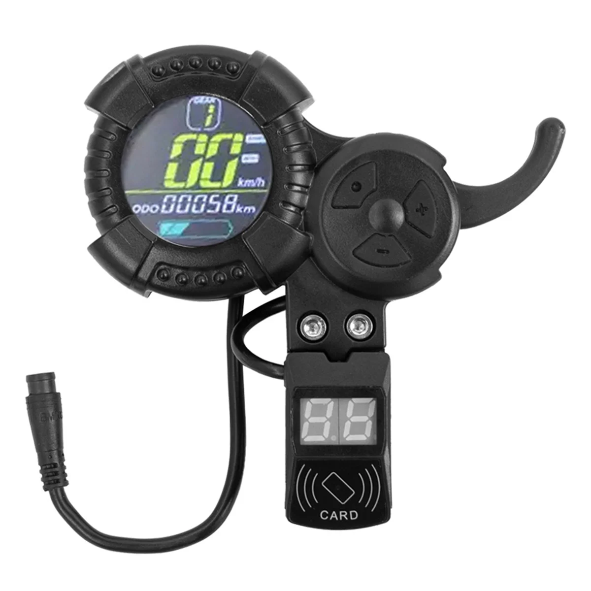 Electric Scooter SPLACH Throttle & NFC Card for VSETT ZERO 10 8X 10X Z8PRO Display Trigger LED Accelerator