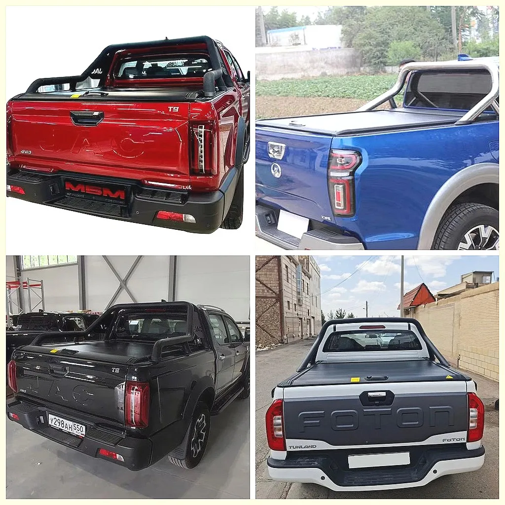 

Heavy Duty Roll-Up Tonneau Cover for GWM Poer/JAC T9/Foton/Maxus T90 Pickup Trucks