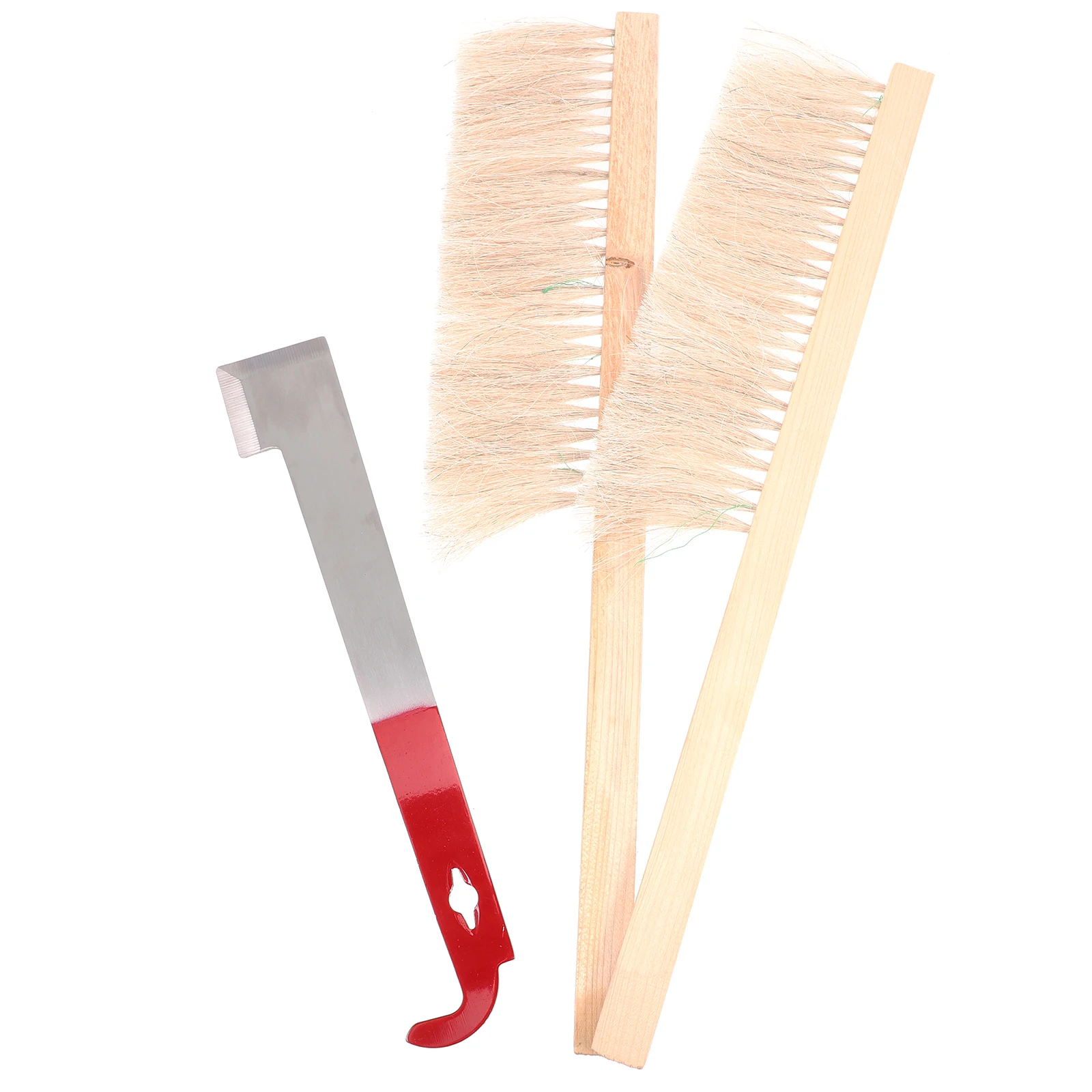

1 set Beekeeping Tools Bee Hive Brush Scraper Set Lightweight Portable Necessary Sturdy Apiary Garden Utility