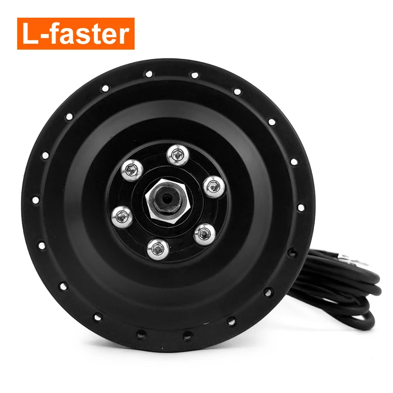 Front Drive 24V 36V 48V 250W Electric Bicycle Brushless Geared Motor Hub For Black 20 Inch Brake Disc Rotor E-Bike Power Wheel