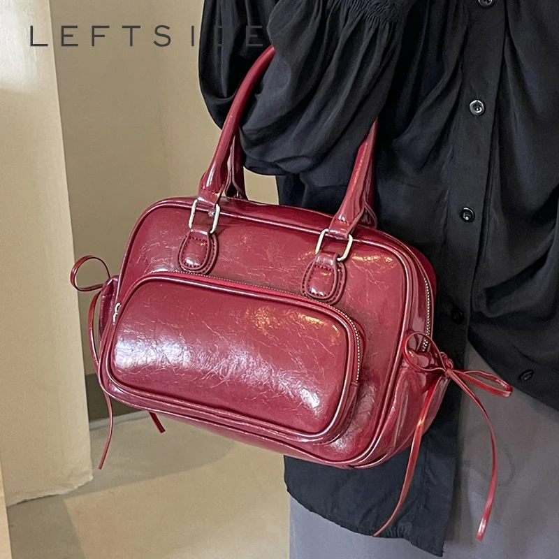 

Small PU Leather Shoulder Bags for Women 2024 Korean Fashion Designer Underarm Bag Female Crossbody Bag Handbags Backpacks