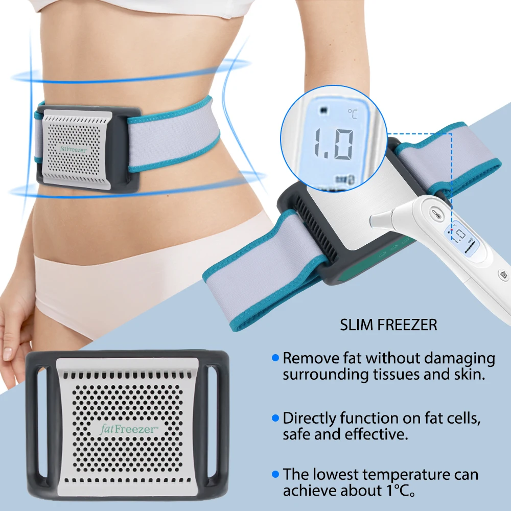 Cryotherapy AntiCellulite Fat Lose Freezing Machine Cold Compress Belly Fat Portable Remover Body Slimming Cryolipolysis Machine - view 4
