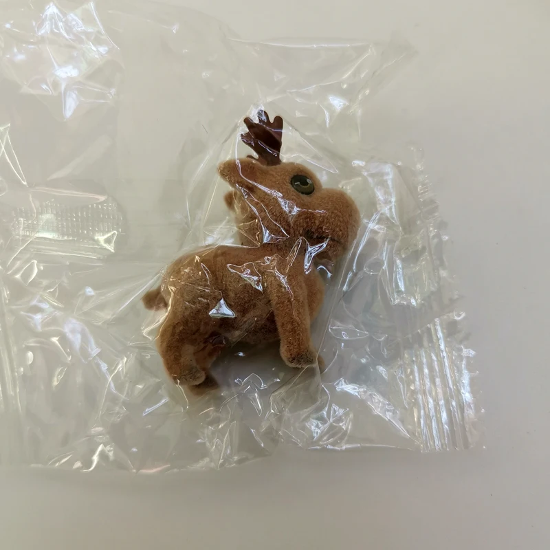 4Pcs Kawaii Cute Big Forest Wild Sea Animal Figure Flocked Cat