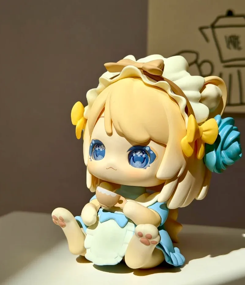 سلسلة Cat Nini Adventure Magic Box الرسمية، تمثال صندوق أعمى عصري، هدية تزيين دمية لطيفة للفتيات #1