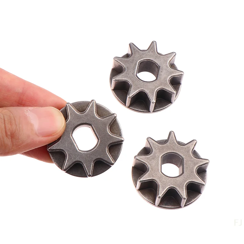 منشار كهربائي 6 بوصة وحزمة منشار بطارية ليثيوم 8 بوصة، تروس 9 أسنان، فتحة داخلية 8*10 لتعزيز الكفاءة #4