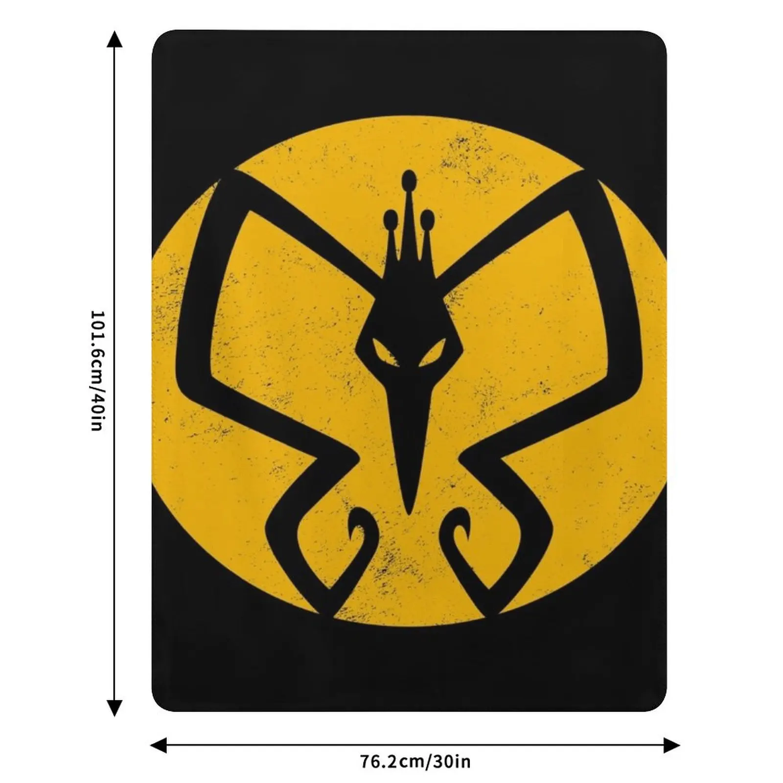The Monarch logo — The Venture Bros. Throw Blanket halloween Loose funny gift Bed linens Blankets For Sofas Shaggy Blankets