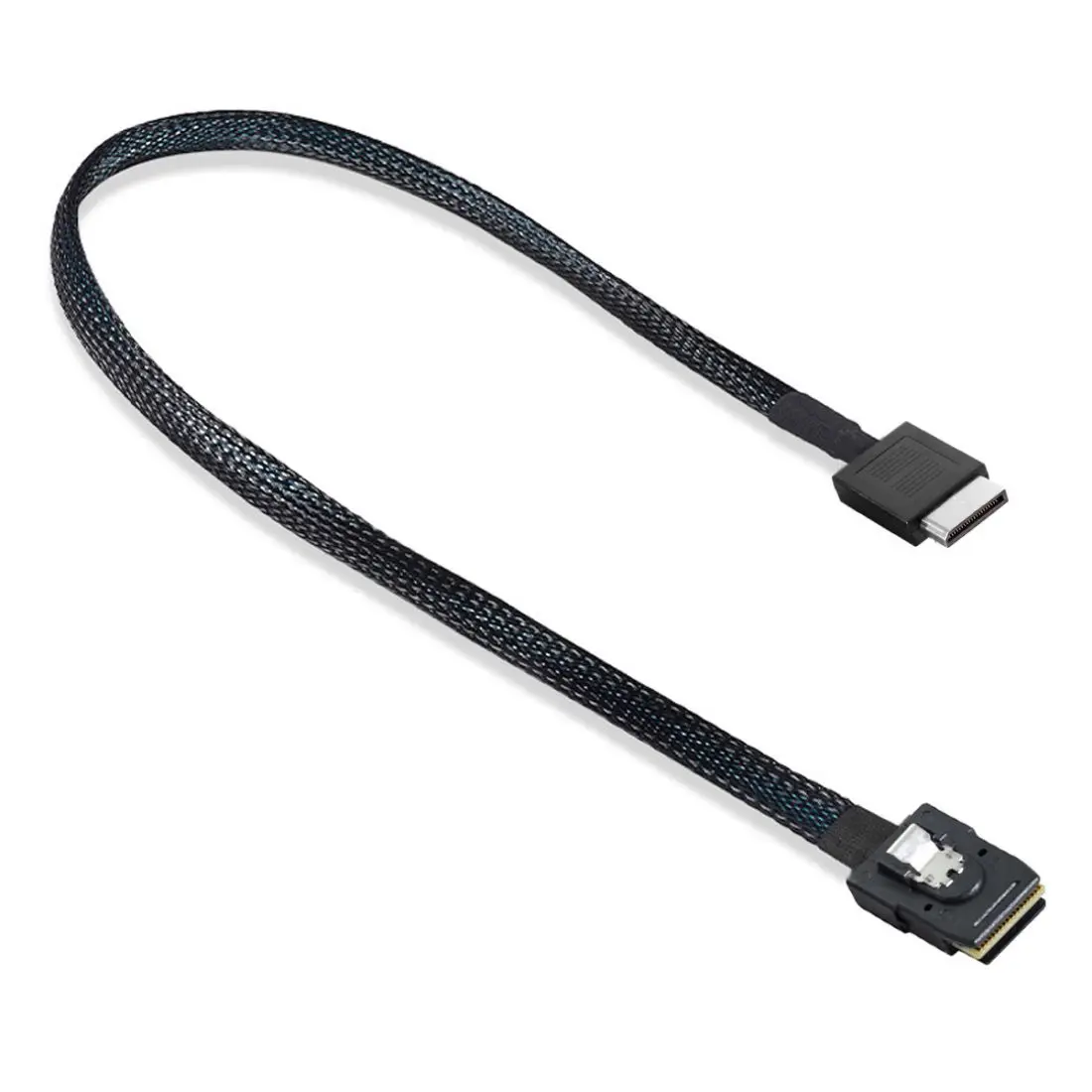 

Xiwai 50cm Oculink SFF-8611 4i to SFF-8087 36Pin PCIe PCI-Express Slimline SSD Data Active Cable